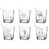 Szklanka do drinków whisky na wieczór kawalerski z grawerem 250ml