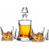 Zestaw Whisky Karafka 6 Szkl. Kryształ Grawer Ślub Rocznica Personalizacja