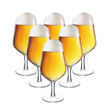 Szklanka Do Piwa Na Nóżce Pokal prezent grawer logo dla niej/jego urodziny